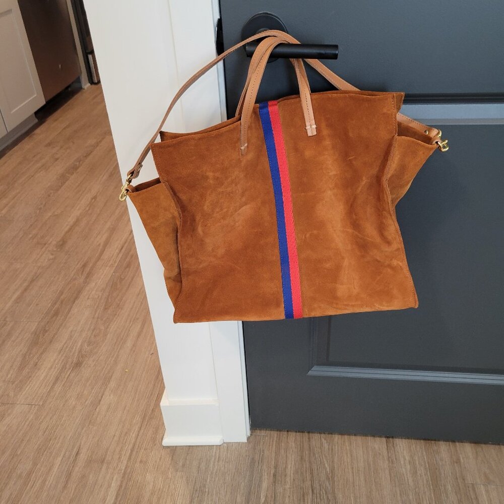 Clare V Tote Suede
